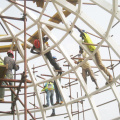 Cadre d&#39;espace à longue portée Curbe Courbe Trusses Artium Skylight Glass Verre Toit Dôme Structure